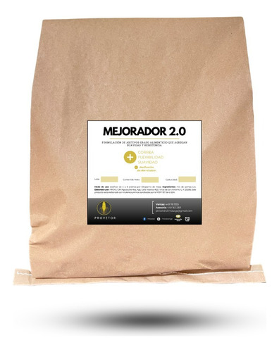 Mejorador Y Suavizante 2.0 Para Tortilla De Maíz De 5kg