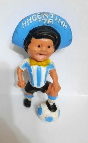 Mundial 78 - Muñeco Gauchito Del Mundial Coleccion Oficial