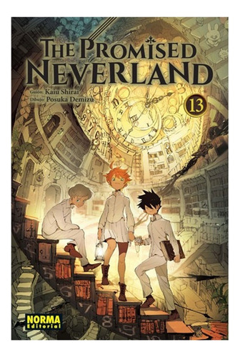 Manga The Promised Neverland Tomo 13 Norma Esp / Mathogames