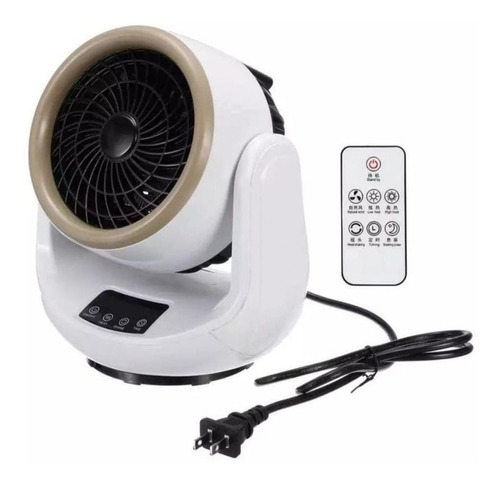 Mini Calentador De Ambiente Y Ventilador Con Control Remoto