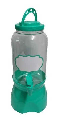 Imagen 2 de 2 de Dispenser De Bebidas Carol Plástico Con Base Manija 3,6 Lts
