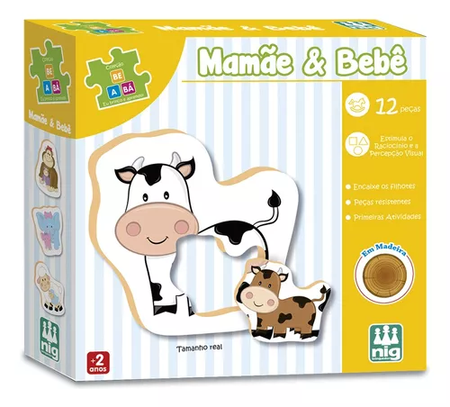 Quebra Cabeça Infantil para Bebês, Brinquedo Educativo Puzzle - Imagine  Brinquedos