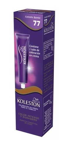 Tinta Koleston Single 77 Color Castaño Bambi