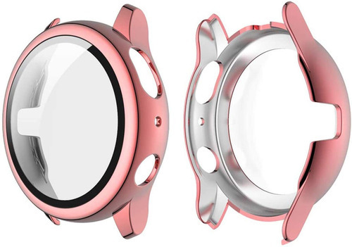 Capa Capinha Case 360 Para Galaxy Watch Active 2 40mm Rm825 Cor Rosa