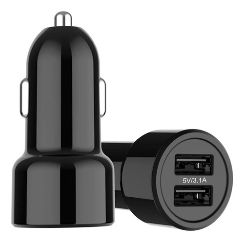  Cargador Celular Carro Igoma 2 En 1 Usb Y Cable Type C