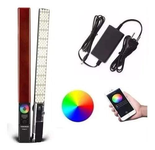 Iluminador Luz Bastão Led Yongnuo Yn360iii Pro + Fonte