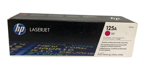 Toner Original Hp 125a Magenta Cb543a Laserjet Cp1215/cm1312