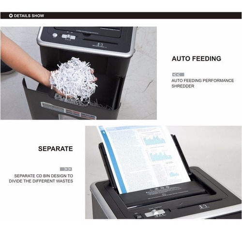 Trituradora De Papel Con Auto Alimentacion