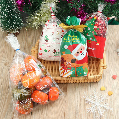 Bolsas De Caramelos Navideños, Embalaje Para Hornear, Gallet