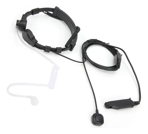 comprar Fone De Ouvido Com Tubo Acústico Throat Air Throat Ptt Mic F