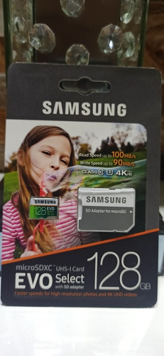 Memoria Micro Sd Samsung 128 Gb 4k