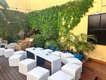 Comprar Alquiler De Livings \u002F Puffs Y Mesas