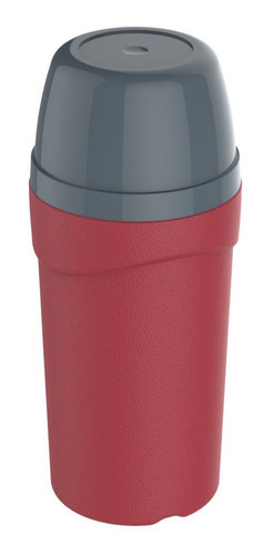 Imagen 1 de 2 de Mini Termo Soprano 300ml Yuma Rojo, Tapón Ciego Color Rojo