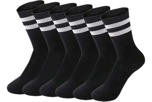 6 Pares Calcetines De Algodón Para Hombre Y Mujer,
