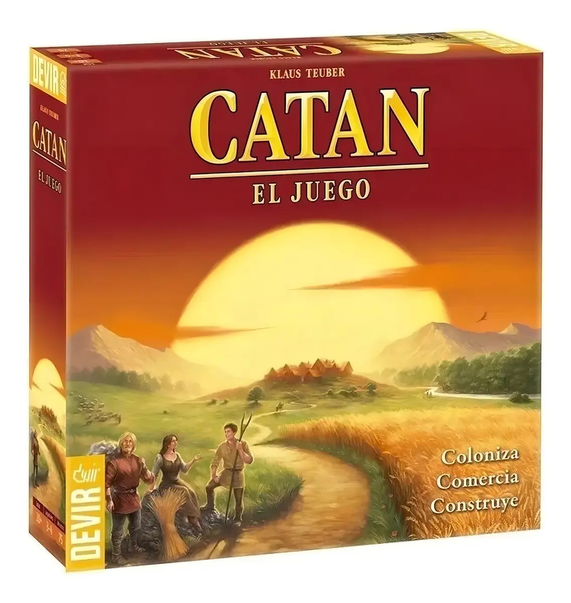 Catan Devir: Juego de Estrategia Edición Clásica en Español