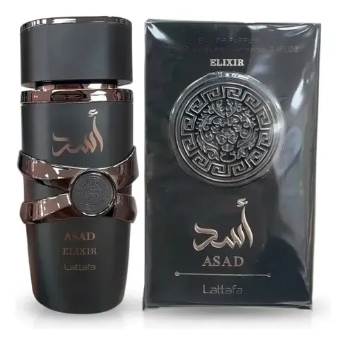 Lattafa Eau de Parfum Lattafa Asad Elixir Masculino 100 mL