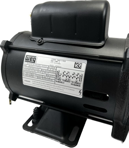 Motor Bomba Banheira Hidro Spa Solar Mbf2 1/2cv Weg Hidrasul 127/220v