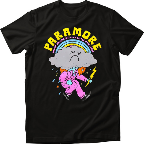 Playera Paramore Rain Cloud Hombre