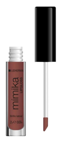 Brillo Labial Mímika Lipgloss Con Hialurónico Lidherma Acabado Brillante Color Nude