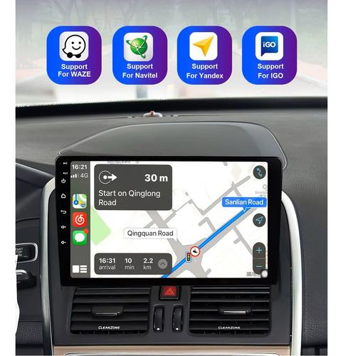 Central Multimídia Android Volvo Xc90 2005-13 8/core 9p