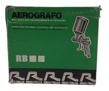 Pistola Aerografo Para Pequeños Barnizados Y Retoques