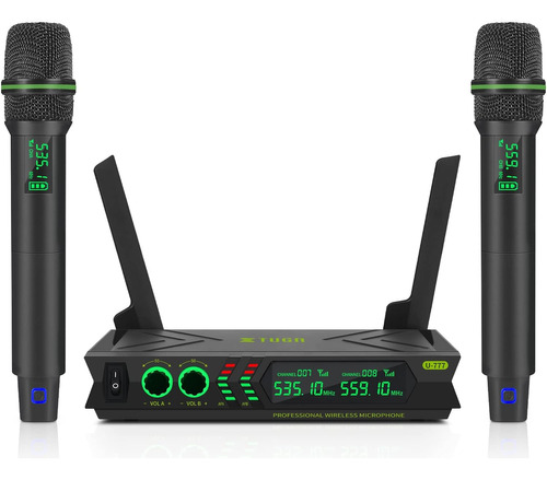 Xtuga U777 Sistema De Micrófono Inalámbrico, Micrófono Inalá