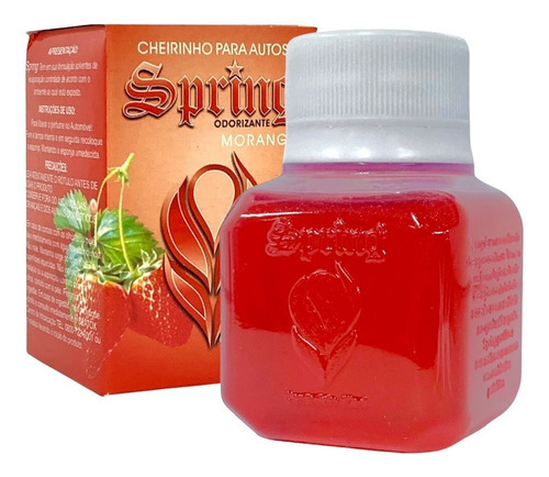 Cheirinho Para Carro Spring Odorizante Morango 42ml