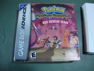 Juego Pokemon Red Rescue Team Nintendo Game Boy Advance