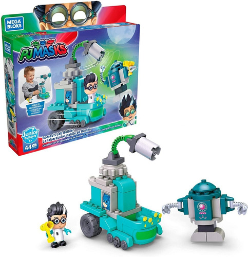 Mega Bloks Pj Masks Laboratorio De Romeo's  45 Pzs Original