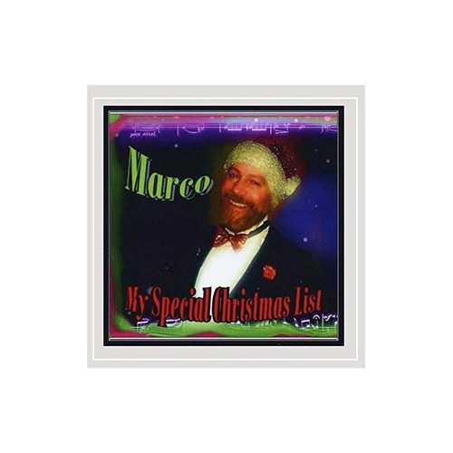 Rosato Marco My Special Christmas List Usa Import Cd Nuevo