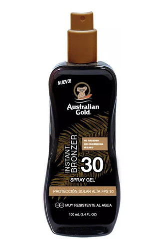 Australian Gold Spray Bronzer F30 100 Ml