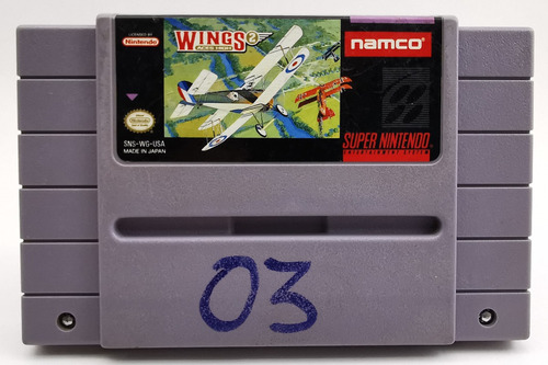 Wings 2 Aces High Snes Nintendo * R G Gallery