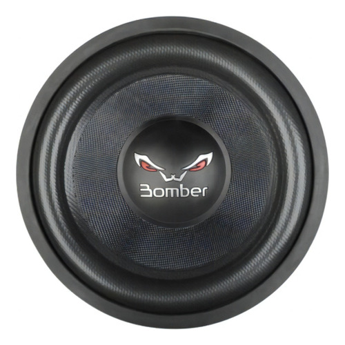 Subwoofer Automotivo Bomber Potente 15pol 800w 4+4 Ohms Cor Preto