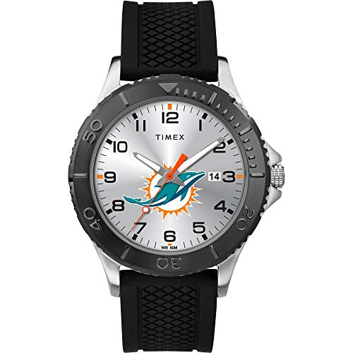 Reloj Timex Twzfdolmd Nfl Gamer Miami Dolphins Para Hombre