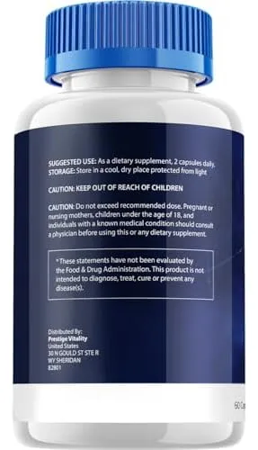 Pronerve 6 Cápsulas Advanced Nerve Formula Nerve Pro Pills (1 Paquete - 60 Cápsulas)
