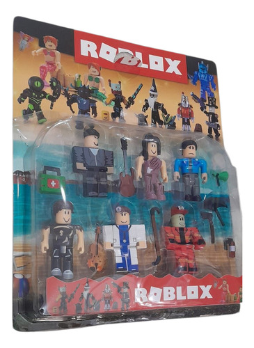 Set Roblox Blíster Juguete Muñecos Articulado X6 Accesorios