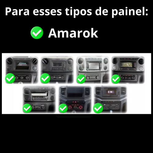 Multimidia Android Amarok 17 18 19 Carplay Tv Mold Sensor 8p