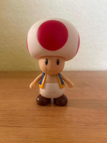 Figura Toad Mario Bros Nintendo