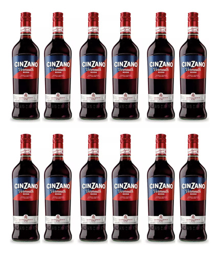 Cinzano Rosso Cx/12x1l (frete Grátis C/nfe Original)