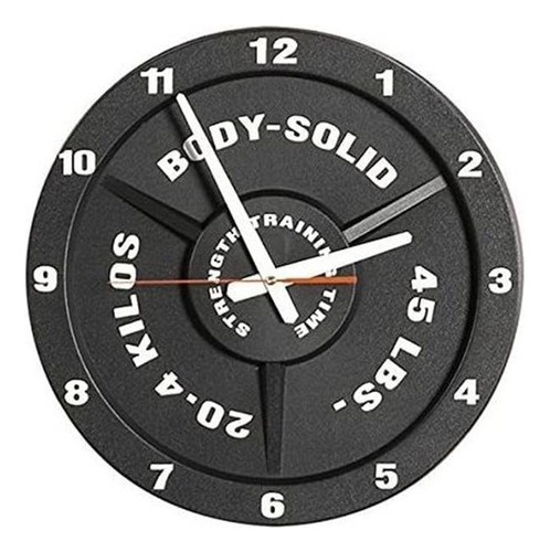 Reloj De Pared Con Placa De Peso Sólido