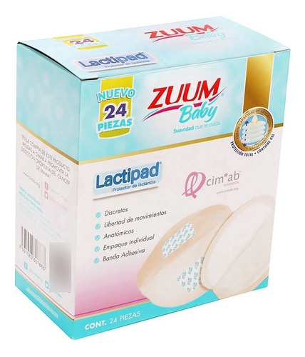 Protector De Lactancia Zuum Baby 24 Piezas