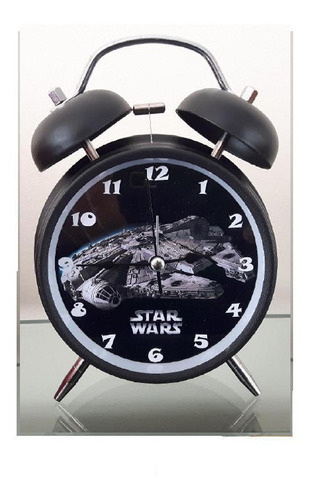 Reloj Despertador Estilo Vintage Star Wars Halcon Milenario