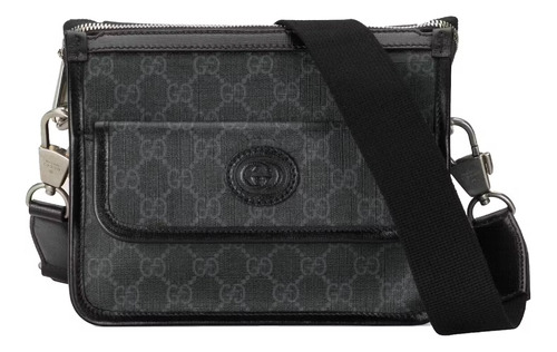 Bolso Gucci88 Messenger Bag Con Interlocking G Encargo 
