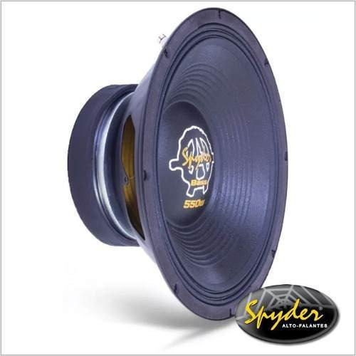 Alto Falante Woofer Spyder Kaos Bass 12 Pol 550 W Rms 4 Ohms