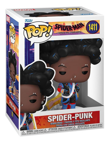 Funko Pop! Spiderman Atsv - Spider Punk #1411 Hobie Brown