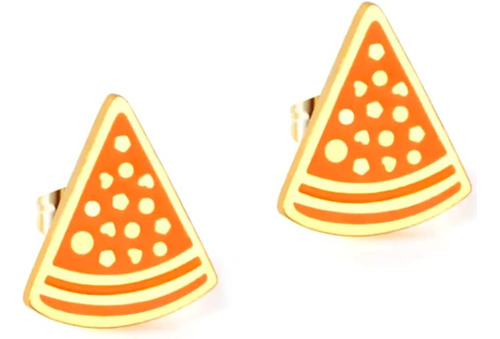 Pendientes De Pizza Pendientes De Pizza Para Niñas De Acero