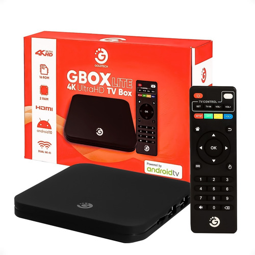 Smart Tv Box 4k Android 10 Quad Core 16gb Rom 2gb Ram - Otec