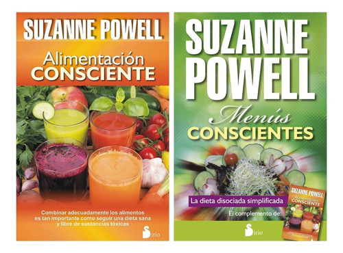 Pack Powell - Alimentacion Consciente - 2 Libros Sirio  