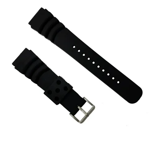Refacci n Correa Caucho Reloj Buceo Compatible Citizen Seiko