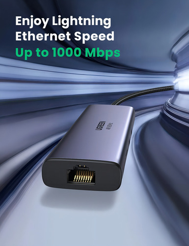 Hub Adaptador Multifunción Usb-c Ethernet Ugreen